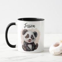 Mug Panda Personnalisé – Tasse à Café Panda Person