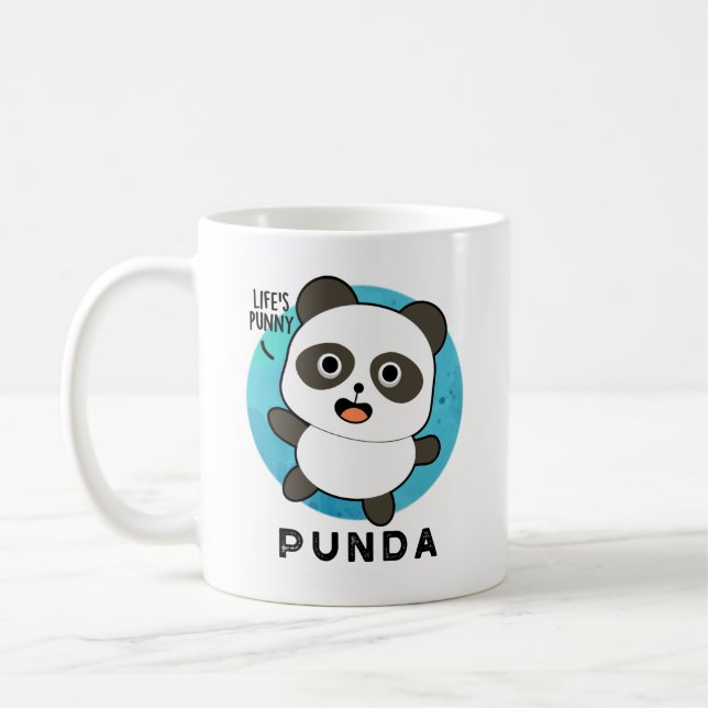 Mug Panda Pun Animal Punda Funny (Gauche)