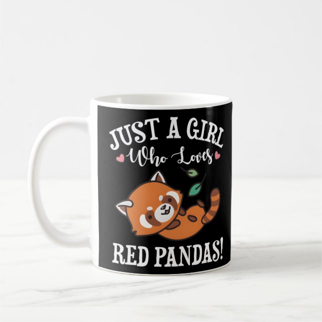 Mug Panda rouge (Gauche)