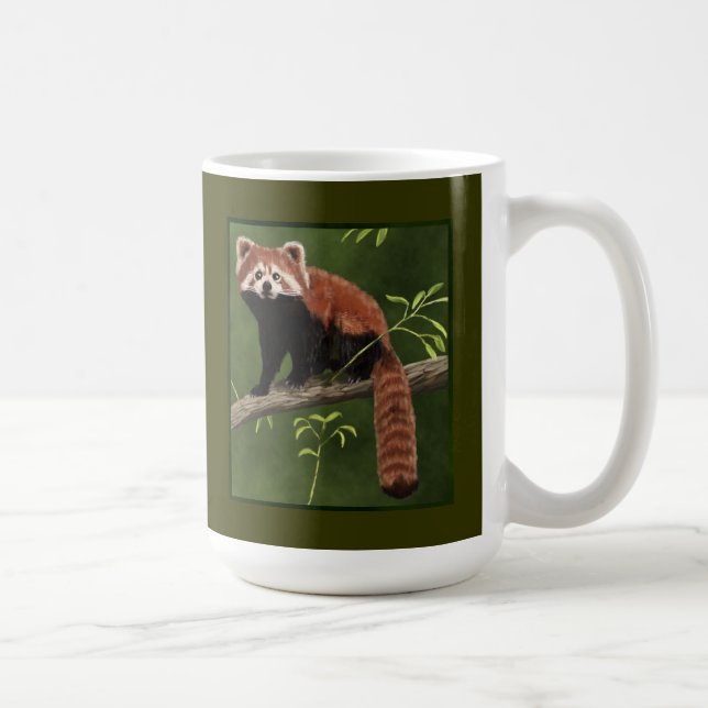 Mug Panda rouge (Droite)