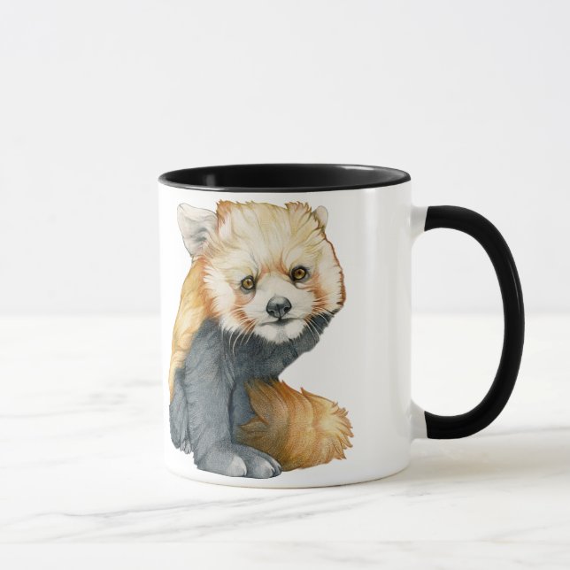 Mug Panda rouge CUB - R est pour le panda rouge (Droite)