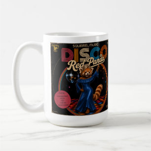 Mug Panda Rouge Disco