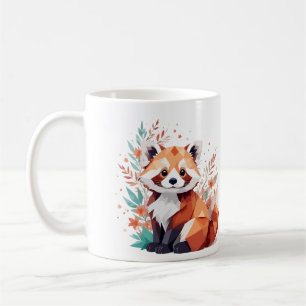 Mug Panda Rouge Jouer adorable Amusant Animal Colorful