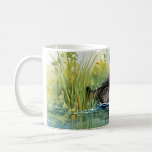 Mug Panda Se Détendre Dans Le Jardin Animaux Amusants