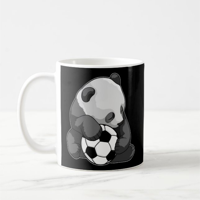 Mug Panda Soccer Soccer Joueur Sports (Gauche)