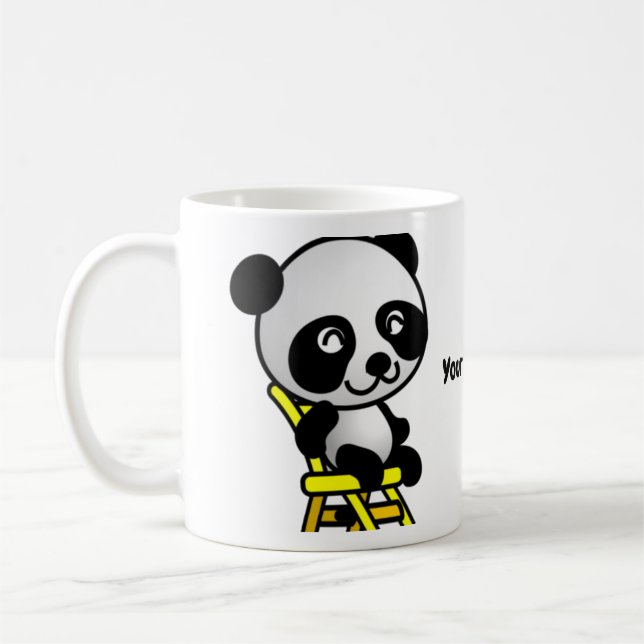 Mug Panda souriant (Gauche)