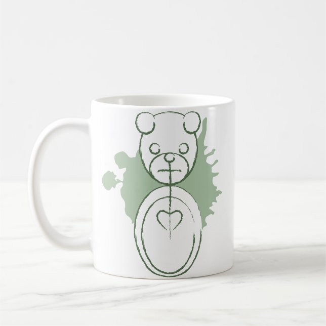 Mug panda splatz. (Gauche)