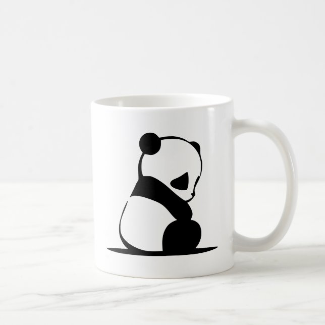 Mug Panda triste - ours panda mignon de bébé (Droite)
