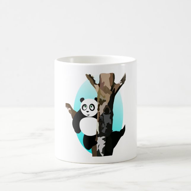 Mug Pandas Dans Un Arbre (Centre)