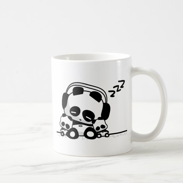 Mug Pandas de sommeil (Droite)