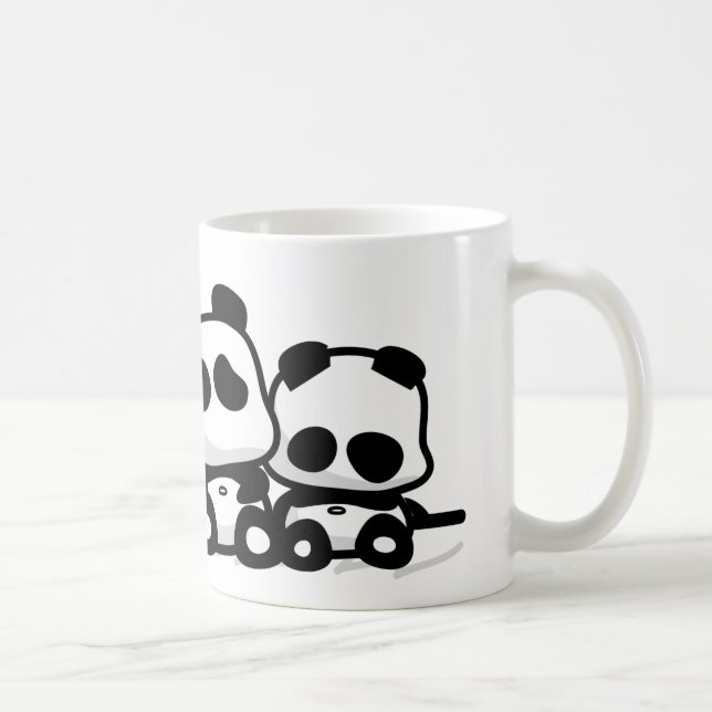 Mug Pandas de sommeil (Droite)