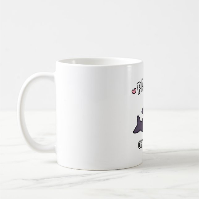 Mug Pandas Orca De La Mer Doodle Drôle (Gauche)