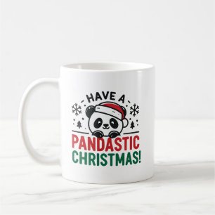 Mug Pandastic Christmas Panda Holiday