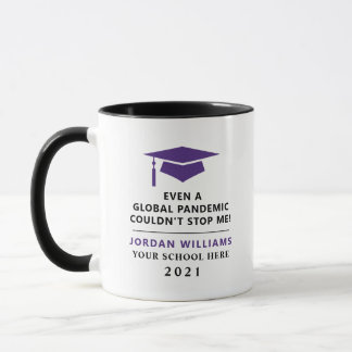 Mug Pandémie personnalisée - Classe supérieure de 2021