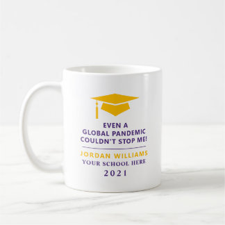 Mug Pandémie personnalisée - Classe supérieure de 2021