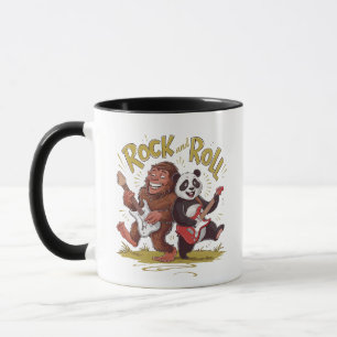 Mug Pandemonium Musical Rock And Roll