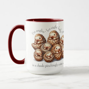 Mug Pangolins adorables pour 8 Pangolins mignons