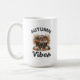 Mug Panier citrouille vibes d'automne
