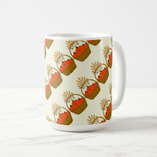 Mug 🎃 Panier de Citrouilles et Blé d'Automne