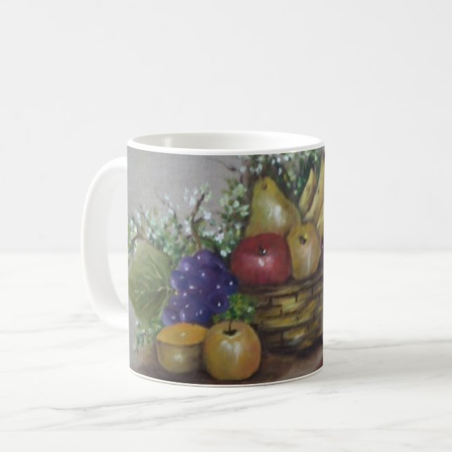 Mug Panier de fruits (Devant gauche)