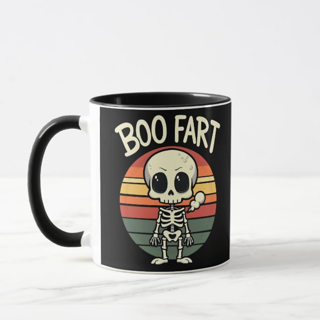 Mug Panier Funny Éffrayant Pastel Ghost Goth Retro (Gauche)