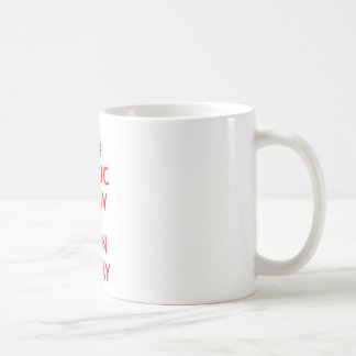 Mug Panique maintenant et course loin