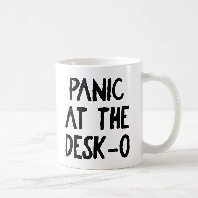 Mug "Panique sur le bureau O" 🖥️ de la boue 😱 (Droite)