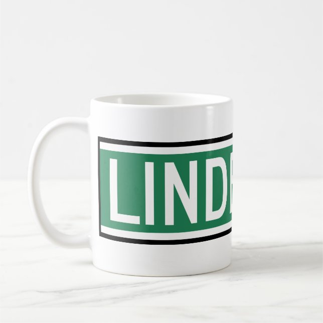 Mug Panneau Boulevard Linden (Gauche)
