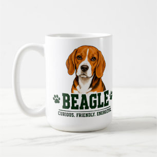 Mug 🐾 Panneau d'amour de Beagle 🐾