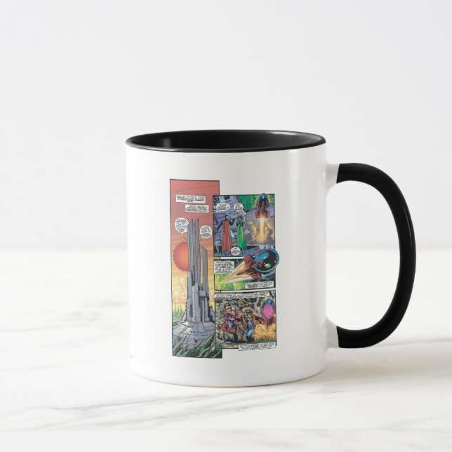 Mug Panneau de dessin Superman - Origines de Clark (Droite)