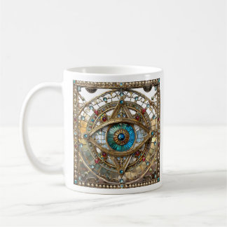 Mug Panneau de fenêtre orné du troisième œil