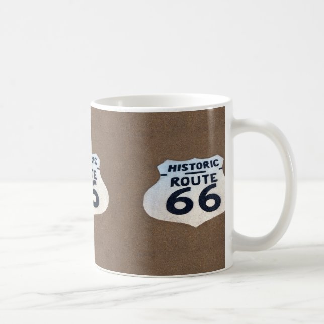 Mug Panneau de la Route 66 (Droite)