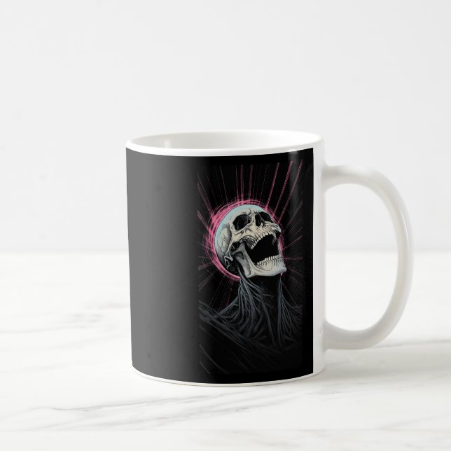 Mug Panneau de paix main pourpre pour l'amour (Droite)