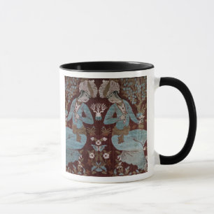 Mug Panneau de style d'Isphahan, Persan, XVIIème