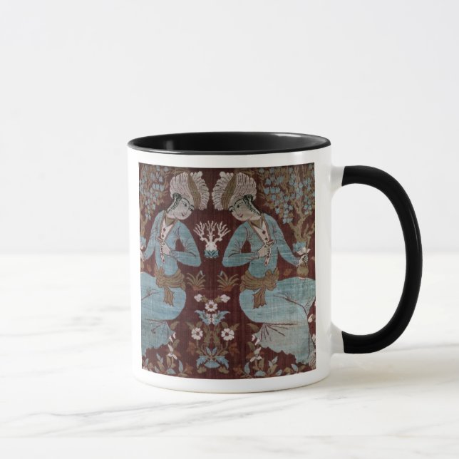 Mug Panneau de style d'Isphahan, Persan, XVIIème (Droite)