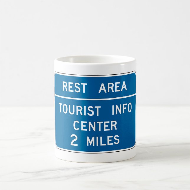 Mug Panneau du Centre d'Information Touristique (Créateur téléchargé)