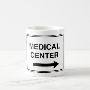 Mug Panneau du Centre Médical