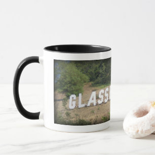 Mug Panneau Glassellland Hollywood Sign à Glassell Par