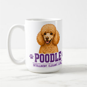 Mug 🐾 Panneau pour amateur de Caniche 🐾
