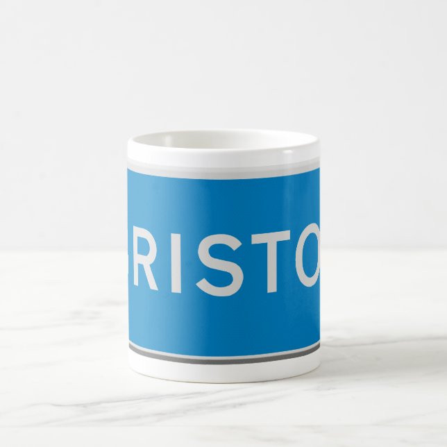 Mug Panneau routier Bristol (Centre)