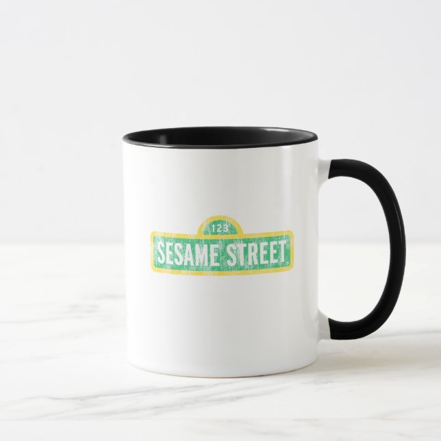 Mug Panneau Rue Sésame (Droite)