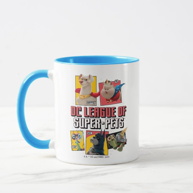 Mug Panneaux de caractères DC League of Super-Pets (Gauche)