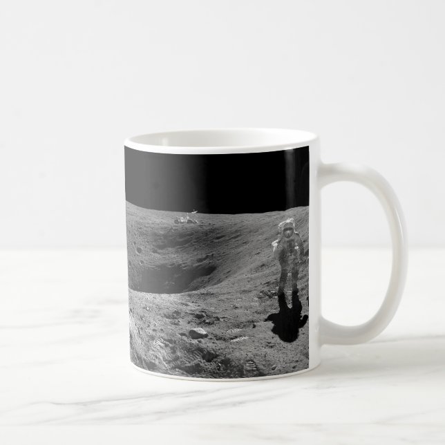 Mug Panorama d'astronaute d'Apollo 16 sur la lune (Droite)