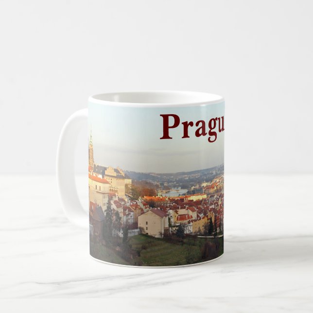 Mug Panorama de Prague (Devant gauche)