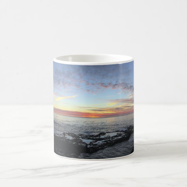 Mug Panorama Sunset Océan (Centre)