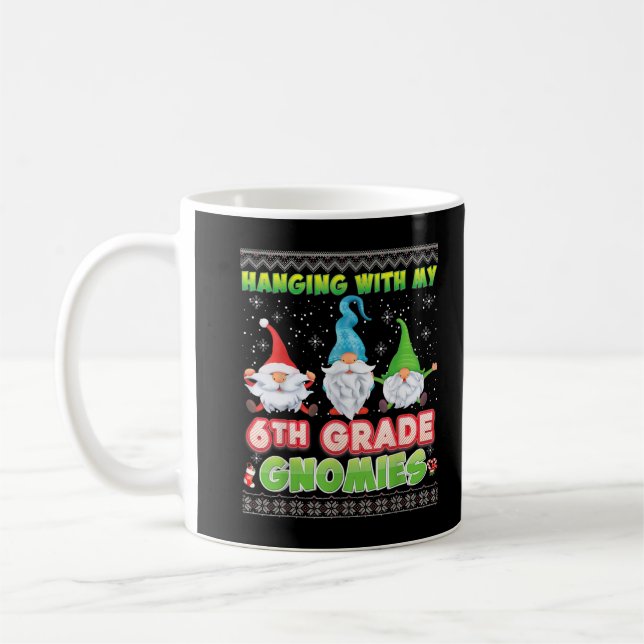 Mug Panser Avec Mes Gnomies De 6e Année Chr Doux Laide (Gauche)