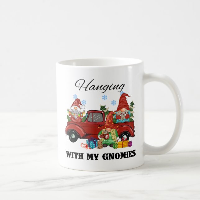 Mug Panser Avec Mes Gnomies - Noël mignon (Droite)