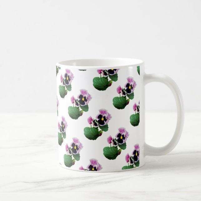 Mug Pansy Mère et Enfant (Droite)