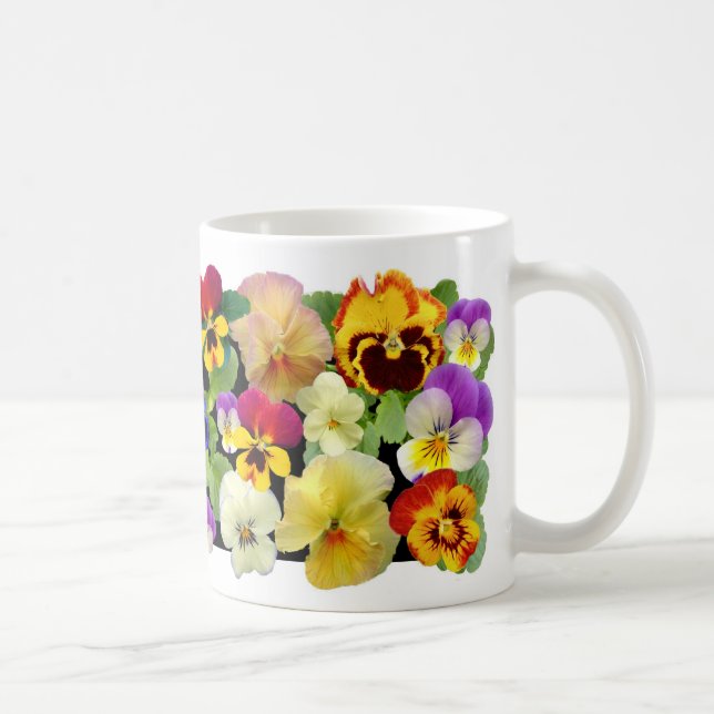 Mug Pansy Patchwork (Droite)