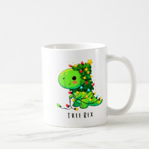 Mug Pantalon de pyjama Dinosaure Arbre de Noël Rex pou